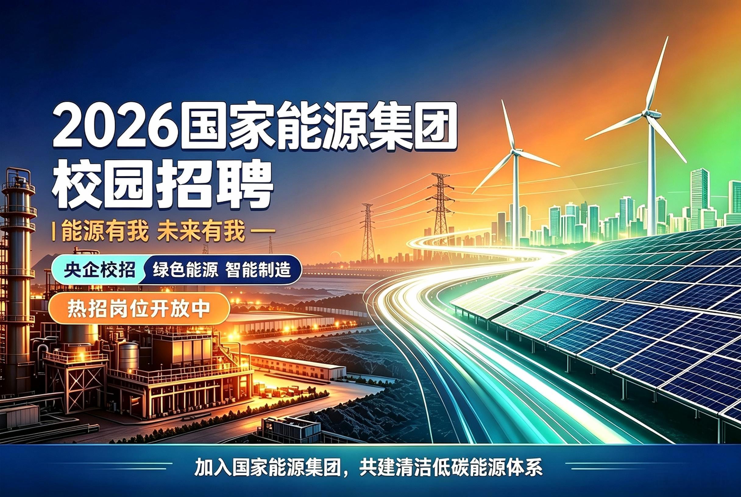 2026国家能源集团校园招聘